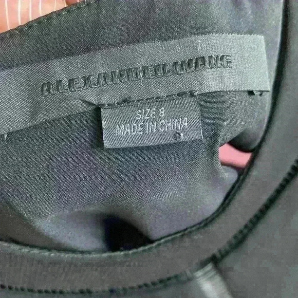 Alexander Wang Ladder Trim Black Dress - Picture 6 of 6